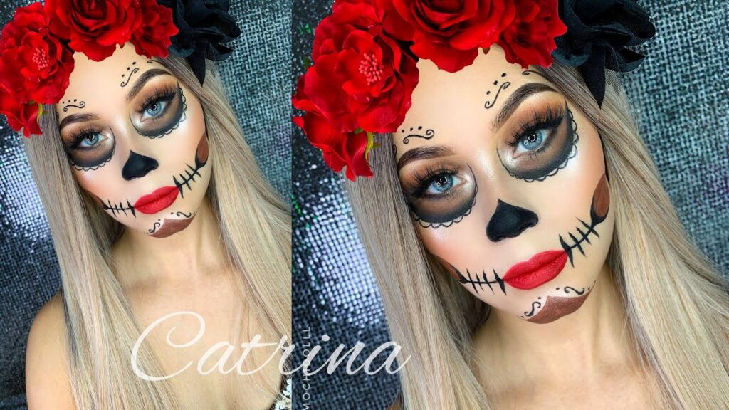 Aprende A Hacer Maquillaje De Catrina F Cil Y R Pido