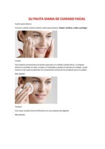 10 pasos para una piel radiante: rutina de cuidado facial