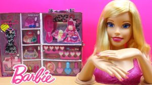 Descubre los increíbles juguetes de maquillaje de Barbie y diviértete al máximo!