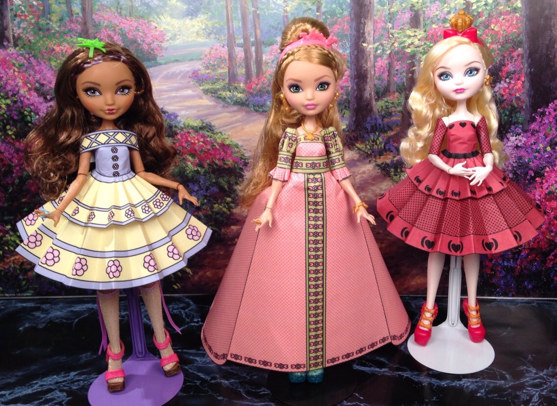 Descarga gratis plantillas de maquillaje de Barbie para imprimir