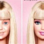 Descubre la auténtica Belleza de la Barbie humana sin maquillaje.