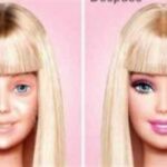 Descubre la verdadera Belleza de la Barbie sin maquillaje.