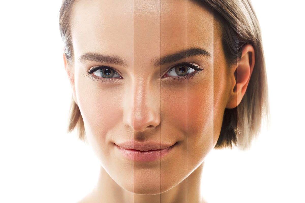 Logra un bronceado natural con nuestro maquillaje bronceador.