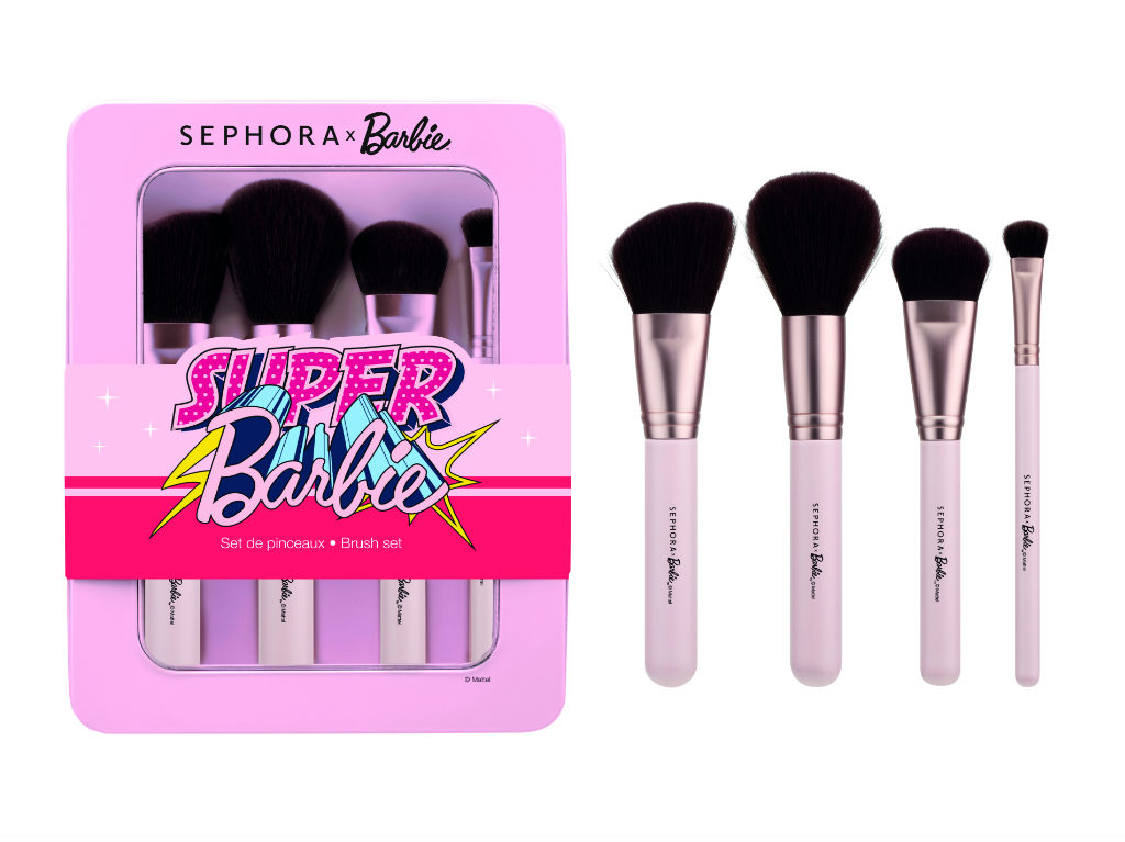 Descubre el set de brochas de maquillaje Barbie: ¡Lujo y estilo garantizados!
