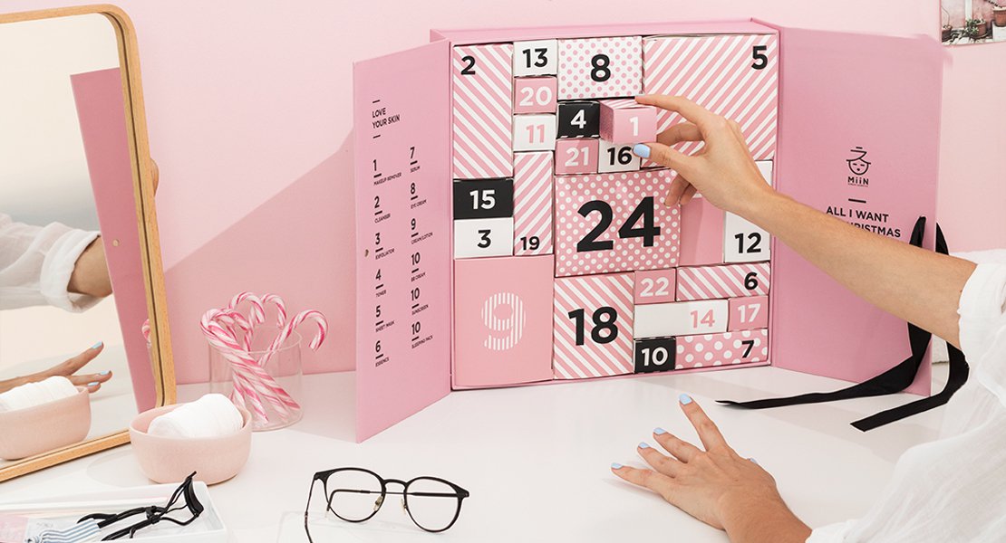 Descubre la Belleza cada día con el calendario de adviento de maquillaje Beauty Creations.
