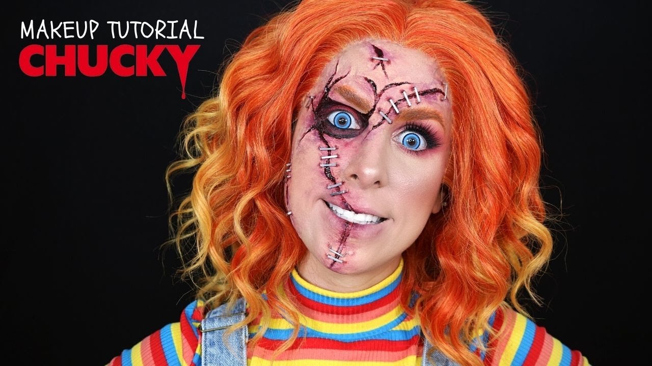 Descubre el terrorífico maquillaje de Chucky para Halloween