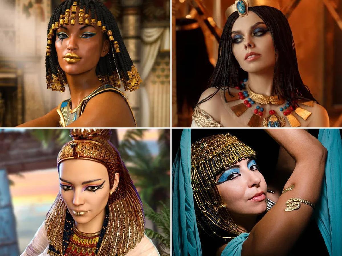 Descubre cómo lucir como Cleopatra con nuestro disfraz y maquillaje de calidad