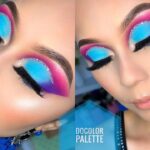 Descubre el encanto del maquillaje azul y rosa para lucir radiante y elegante.