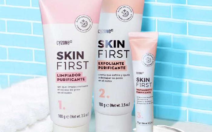 Consigue una piel radiante con el cuidado facial de Cyzone