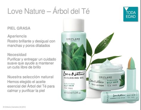 Descubre la belleza natural con Skincare Love Nature Oriflame