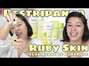 Descubre la rutina de skincare de Ruby Rose y luce una piel radiante