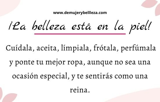 Descubre las mejores frases de cuidado de la piel en nuestra lista