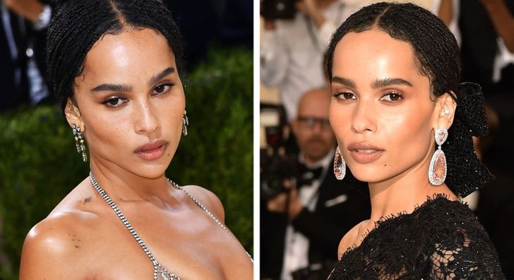 Descubre los secretos de la piel radiante de Zoe Kravitz