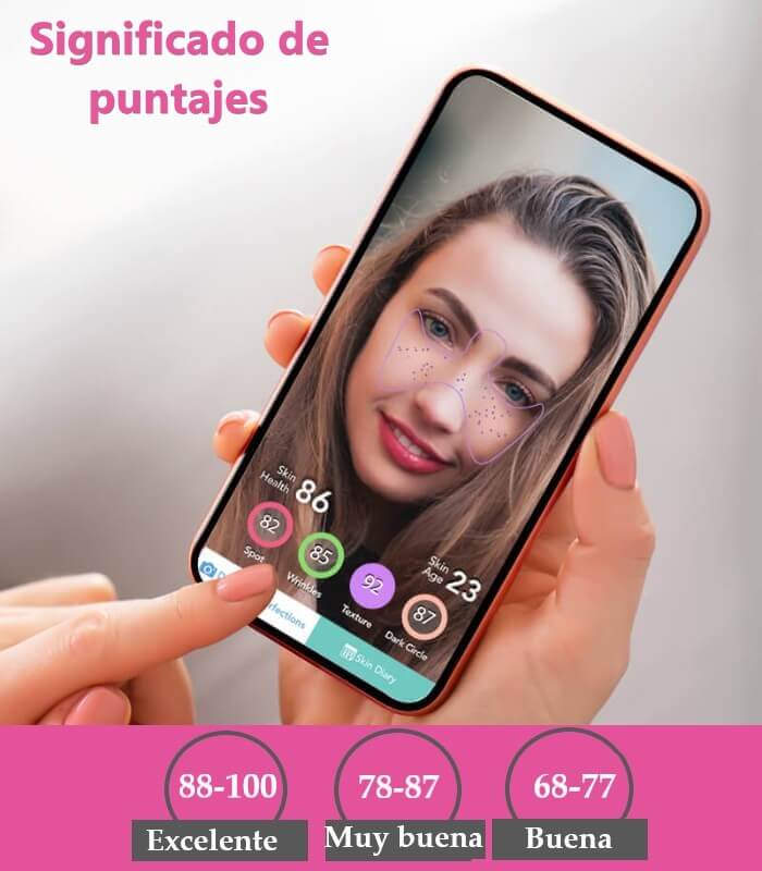 Descubre tu piel perfecta con la app de escaneo de cuidado de la piel