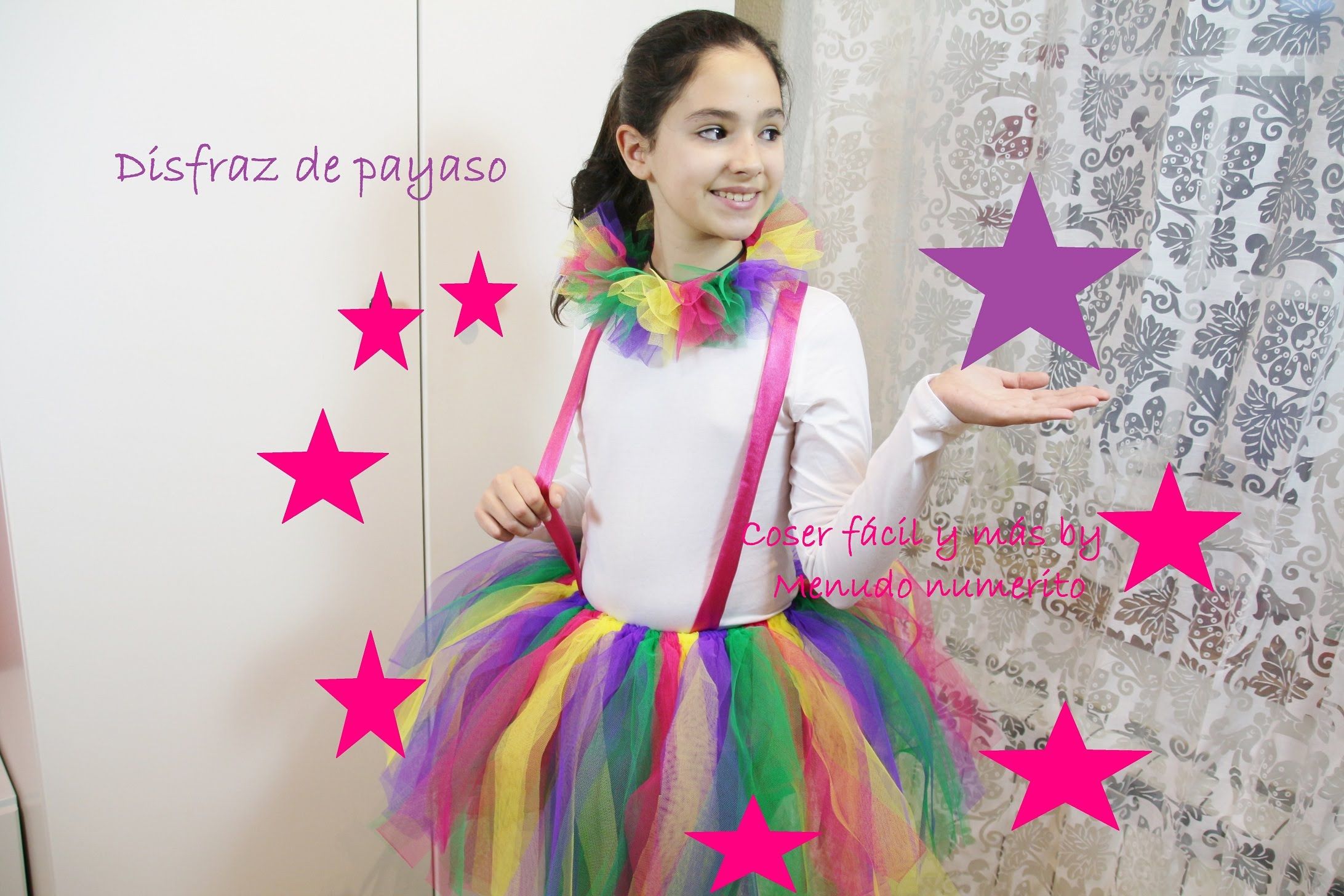 Descubre el encanto del maquillaje para niñas con nuestro divertido disfraz de payasita