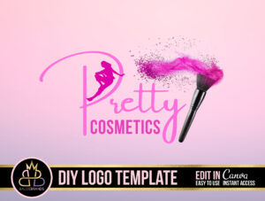 Consigue el impresionante logotipo de Anastasia Makeup y destaca tu marca con estilo y elegancia.