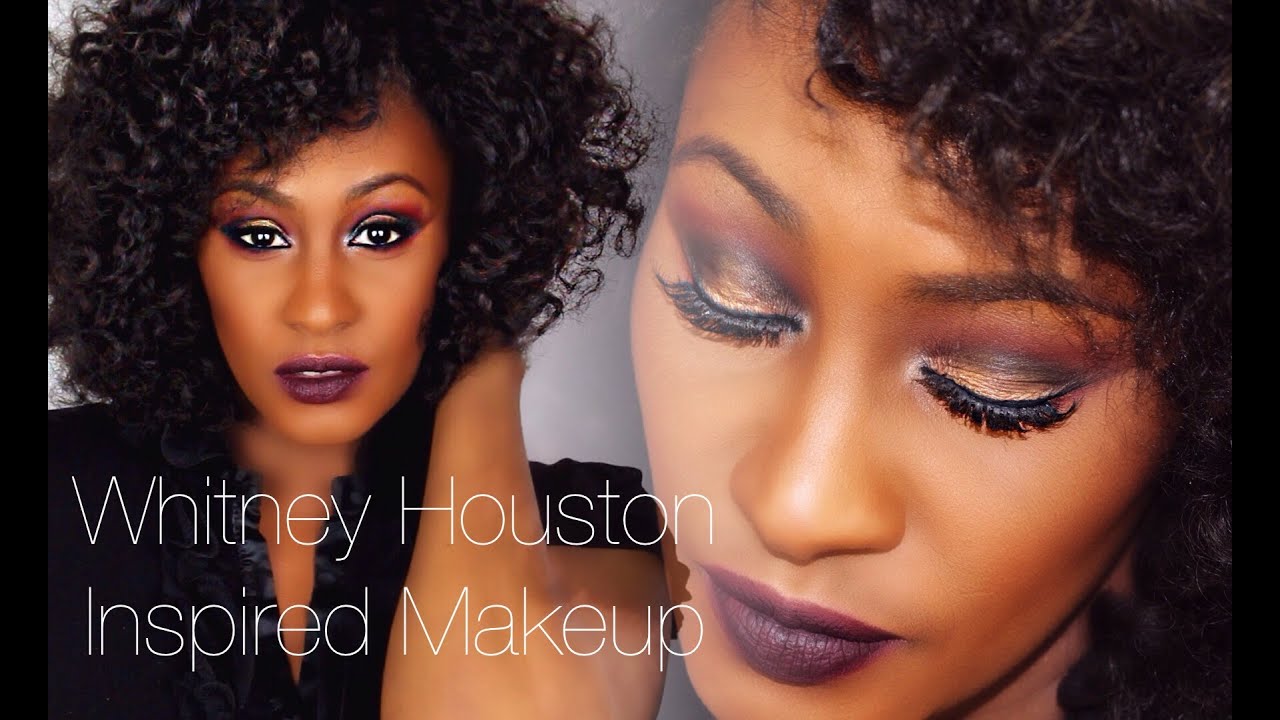 Descubre los icónicos looks de maquillaje de Whitney Houston con MAC Makeup