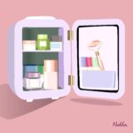 El mejor mini refrigerador para cuidado de la piel