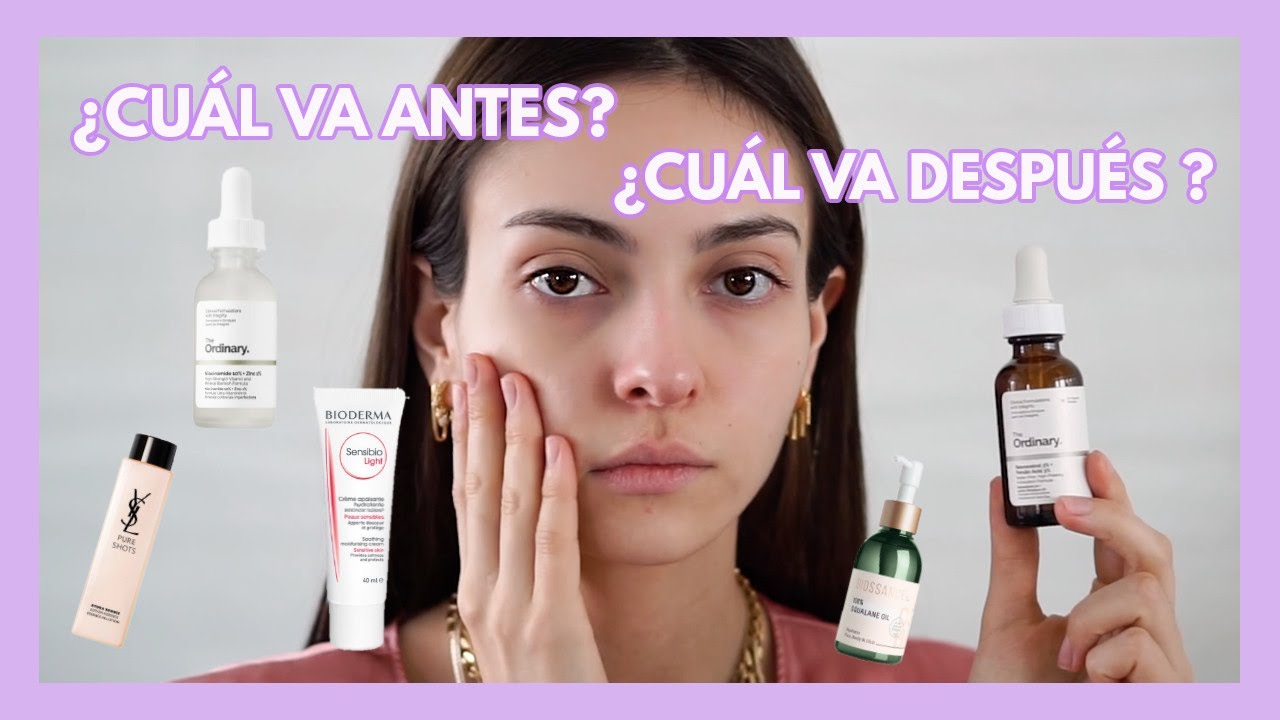 El orden perfecto: cómo aplicar tus productos de skincare