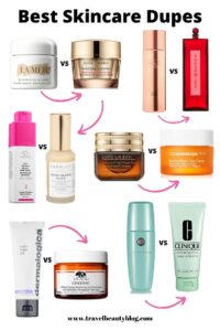 Encuentra los mejores dupes de skincare al instante