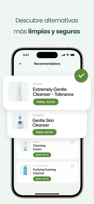 Escanea tus productos de skincare con nuestra app