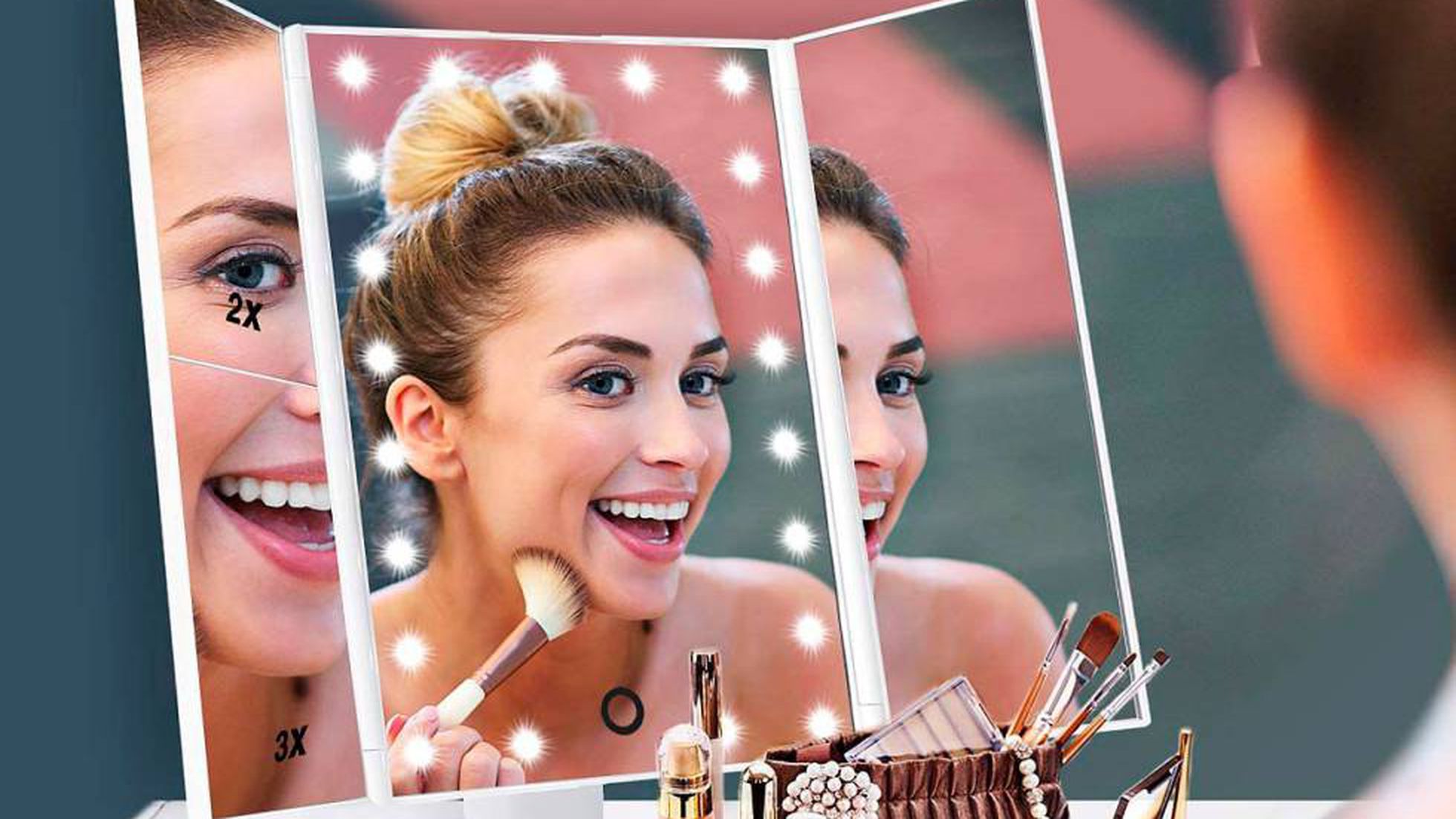 Descubre el espejo con luz perfecto para maquillaje en Primark
