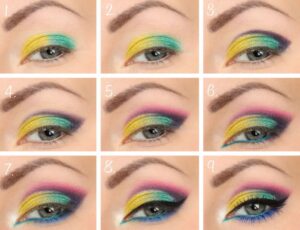 Maquillaje años 80 para niñas: Looks retro y divertidos para lucir como una estrella de la época.