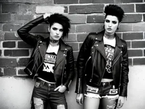 Descubre el poder del maquillaje punk de los años 70 y desata tu estilo rebelde.