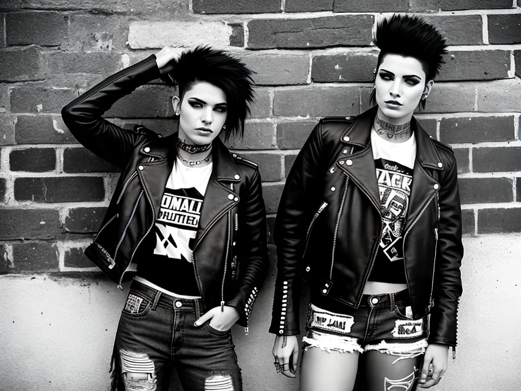 Descubre el poder del maquillaje punk de los años 70 y desata tu estilo rebelde.