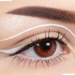 Belleza eyeliner blanco para un maquillaje único y sofisticado