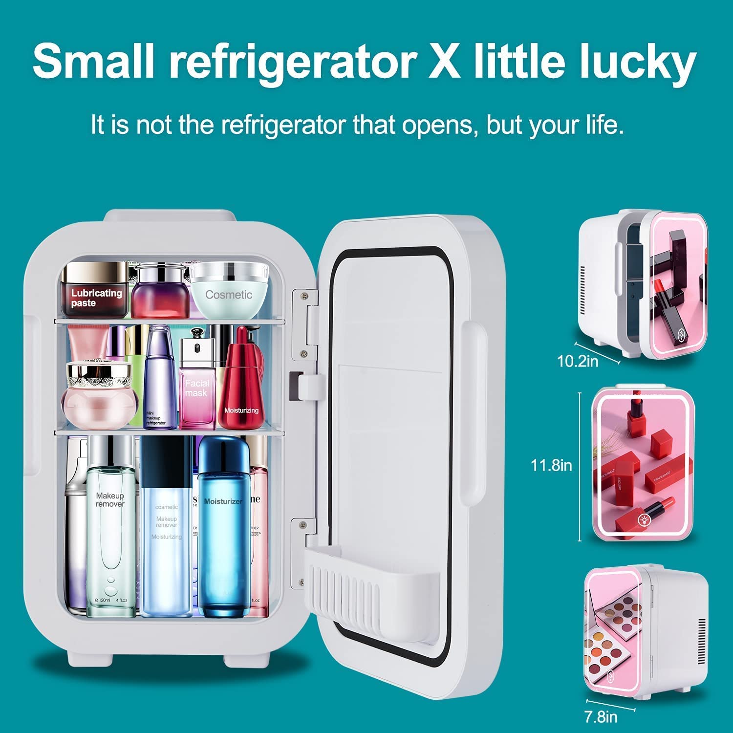 Fresco y radiante: Skincare fridge en Walmart