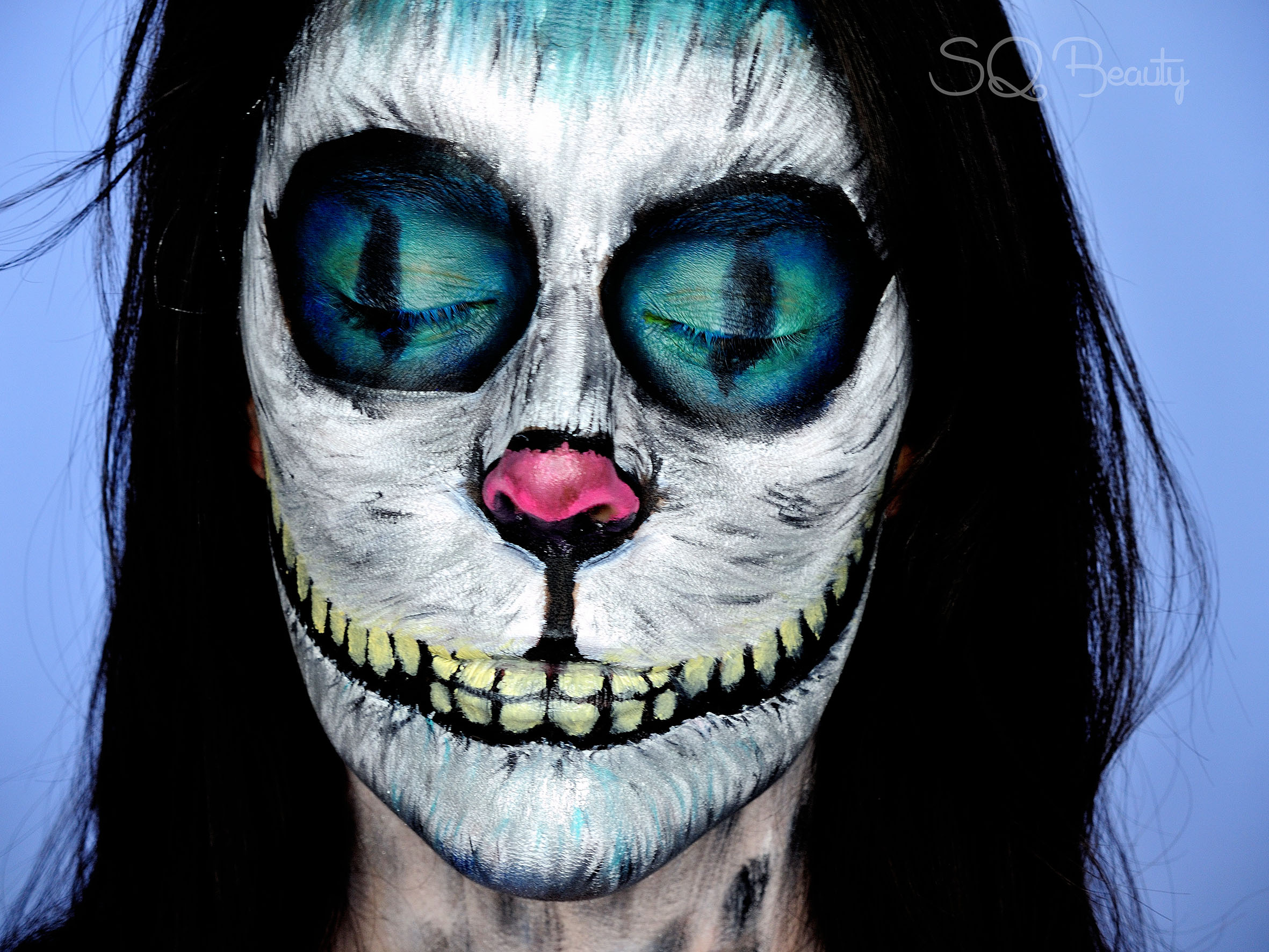 Logra el look del gato de Alicia con nuestro maquillaje.