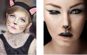 Descubre el encanto del maquillaje de gato para niña y diviértete como nunca