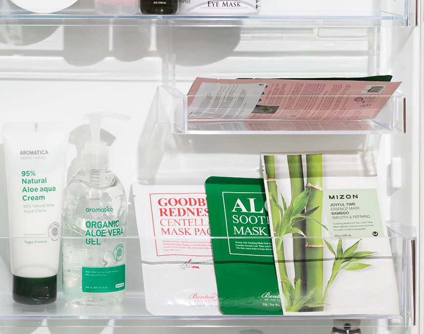 Guarda tu piel fresca: Estos productos de skincare se refrigeran