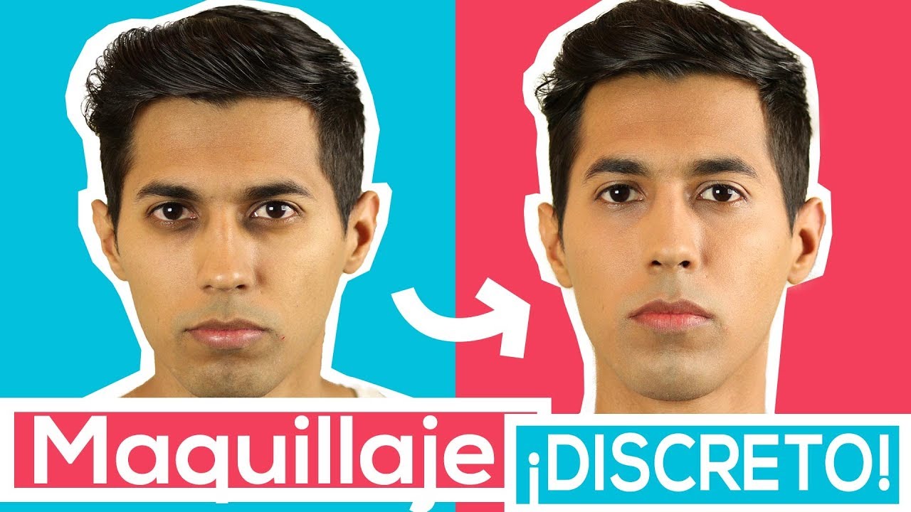 Descubre el maquillaje natural para hombres y luce impecable