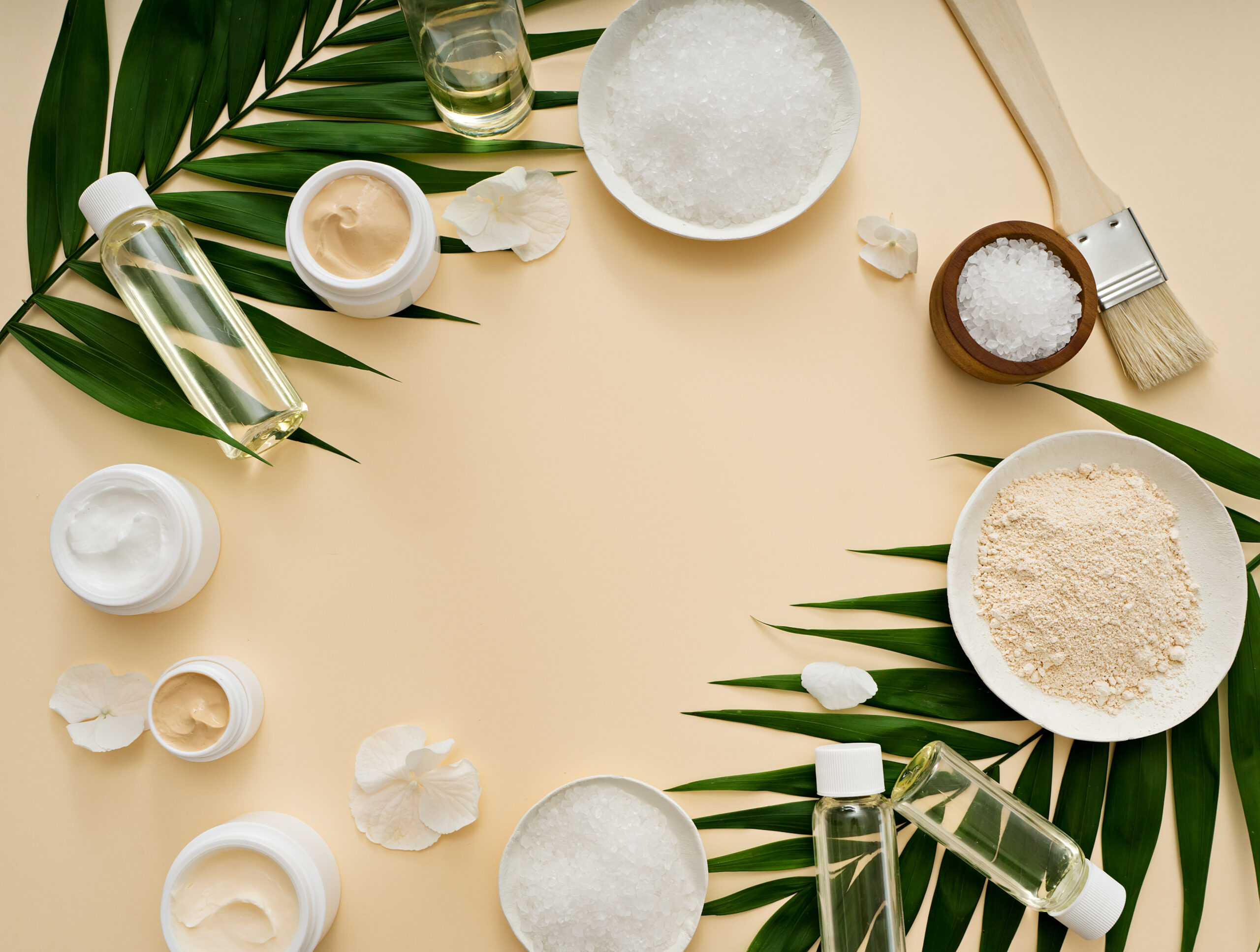 Imágenes de cuidado natural para la piel