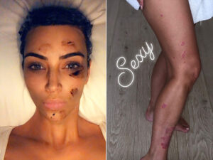 Descubre la verdadera Belleza de Kim Kardashian sin maquillaje