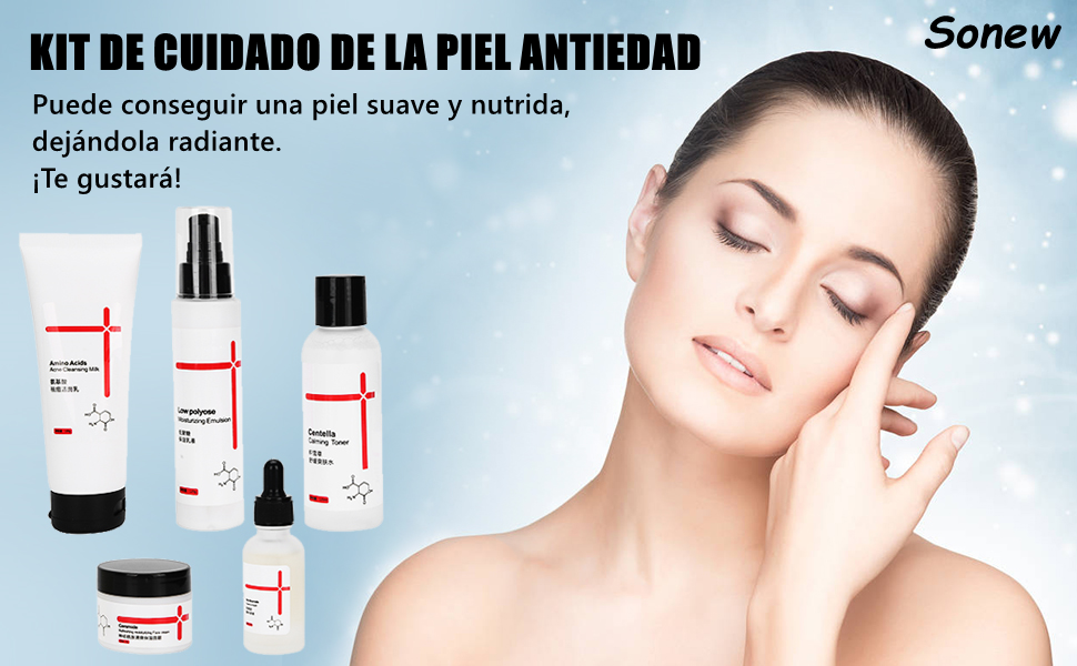Kit antiedad para una piel radiante y joven