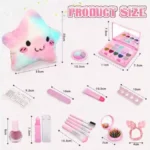 Descubre nuestro increíble kit de maquillaje para niñas: diversión y creatividad garantizadas