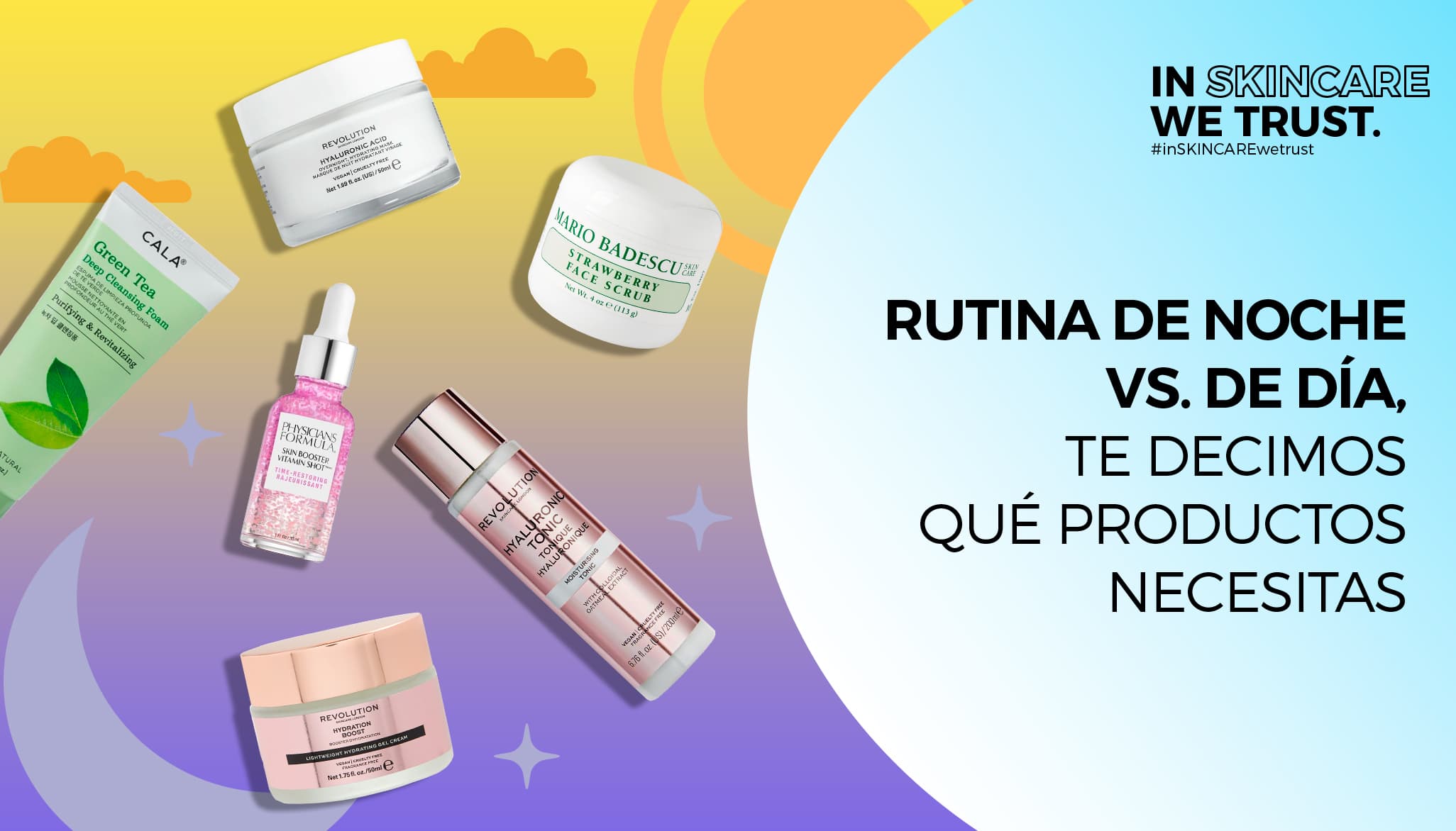 Logra una piel radiante con nuestra rutina nocturna skincare