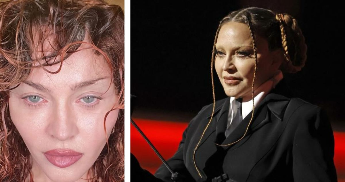 Descubre la Belleza natural de Madonna sin maquillaje.