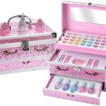 ¡Descubre el encanto del maletín de maquillaje para niñas con Belleza de unicornio!