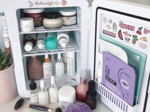 Mantén tu piel fresca con el refrigerador para skincare