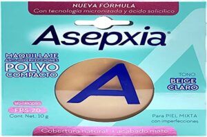 Descubre el maquillaje de Asepxia y luce una piel perfecta.