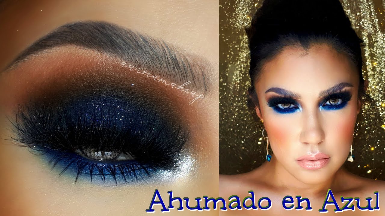 Descubre el encanto del maquillaje azul ahumado: tips y tutoriales