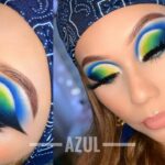 Descubre el encanto del maquillaje azul amarillo: tips y tendencias.