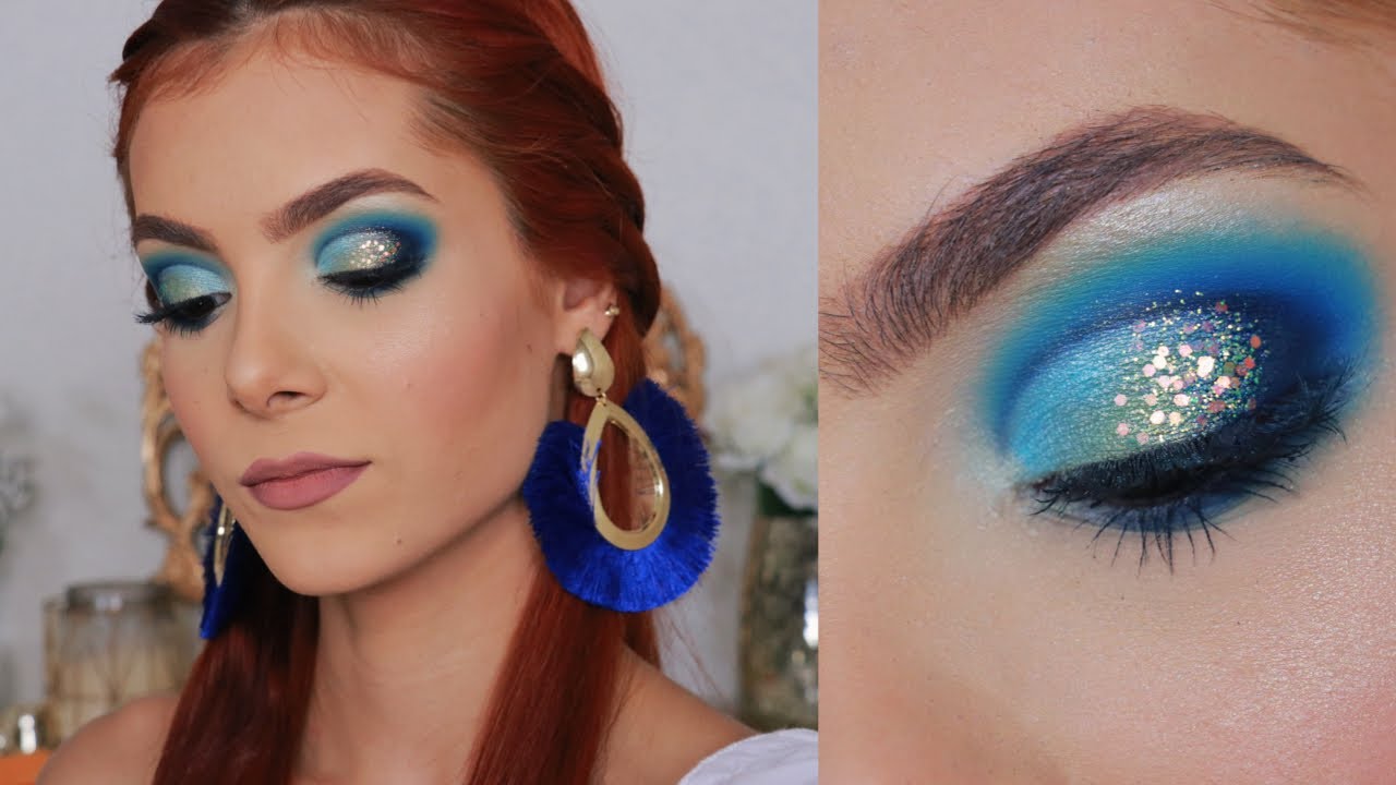 Descubre el maquillaje azul perfecto para tus XV años