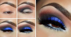 Descubre el encanto del maquillaje azul: Looks deslumbrantes para resaltar tu Belleza.