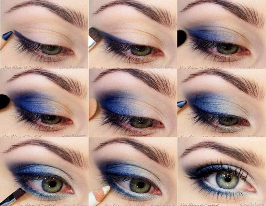 Descubre cómo hacer un maquillaje azul sencillo en solo un día