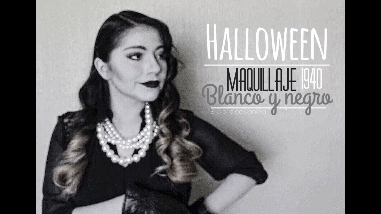 Descubre los mejores trucos de maquillaje blanco y negro para Halloween